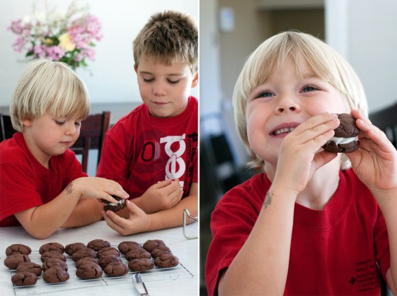 "homemade oreo cookies"