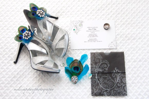 'peacock inspired wedding'