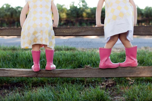 "little girls in rain boots picture"