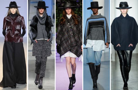 felt hat runway