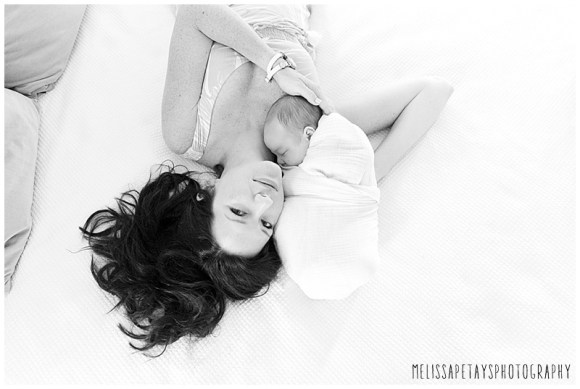 "mother and baby girl image"