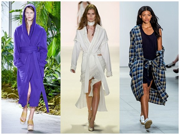 "NYFW spring 2017 robes picture"